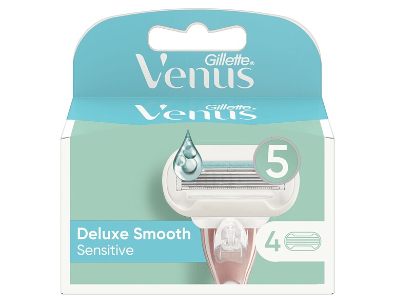 Ersatzklinge Gillette Venus Deluxe Smooth Sensitive 4 St.