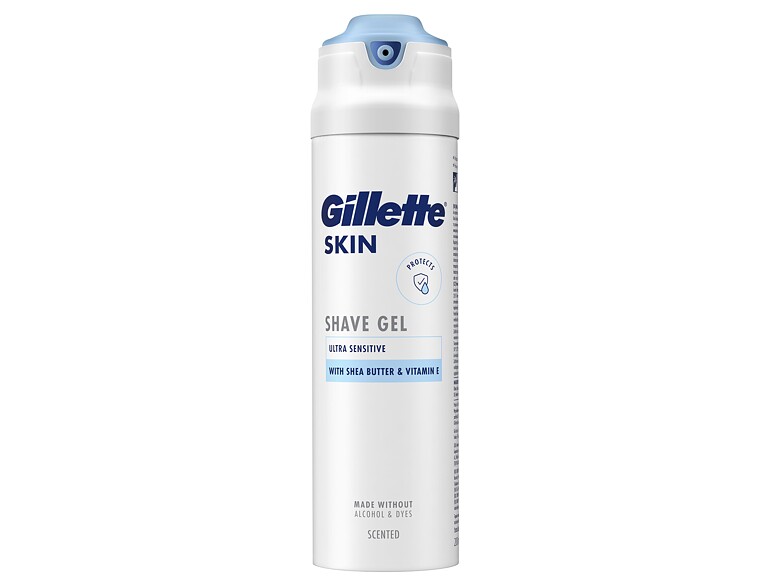 Rasiergel Gillette Skin Ultra Sensitive Shave Gel 200 ml