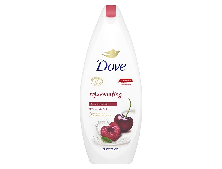 Doccia gel Dove Rejuvenating Cherry & Chia Milk 250 ml