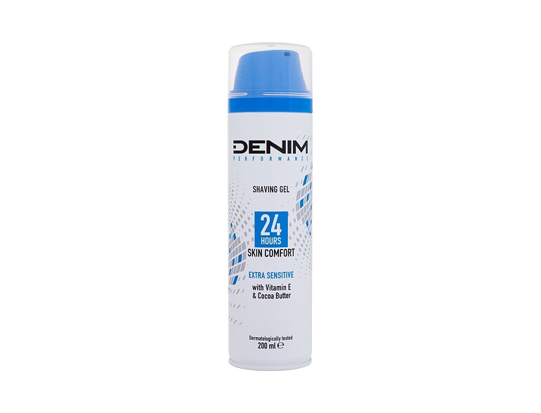 Rasiergel Denim Performance Extra Sensitive Shaving Gel 200 ml Beschädigtes Flakon
