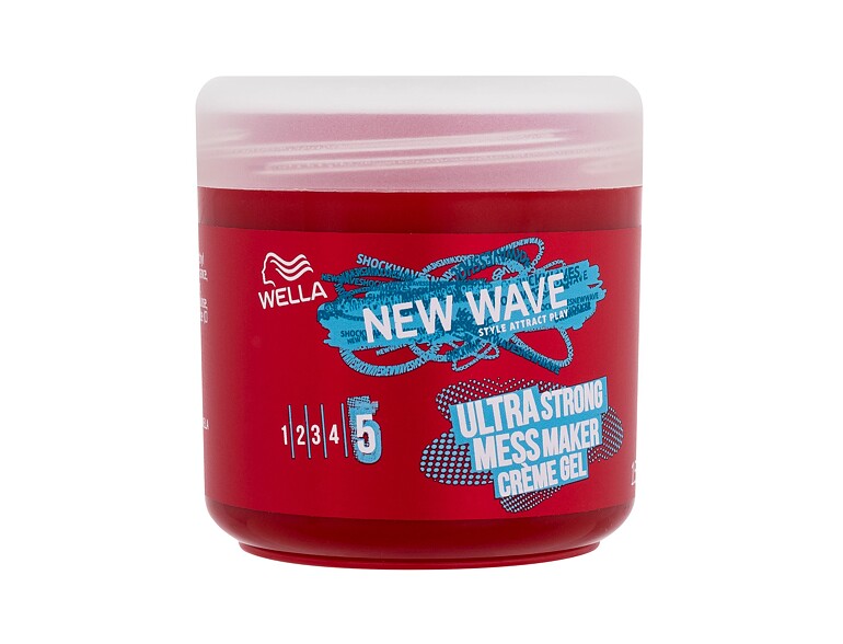 Gel cheveux Wella New Wave Ultra Strong Mess Maker 150 ml