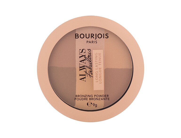 Bronzer BOURJOIS Paris Always Fabulous Bronzing Powder 9 g 001 Medium Beschädigte Schachtel