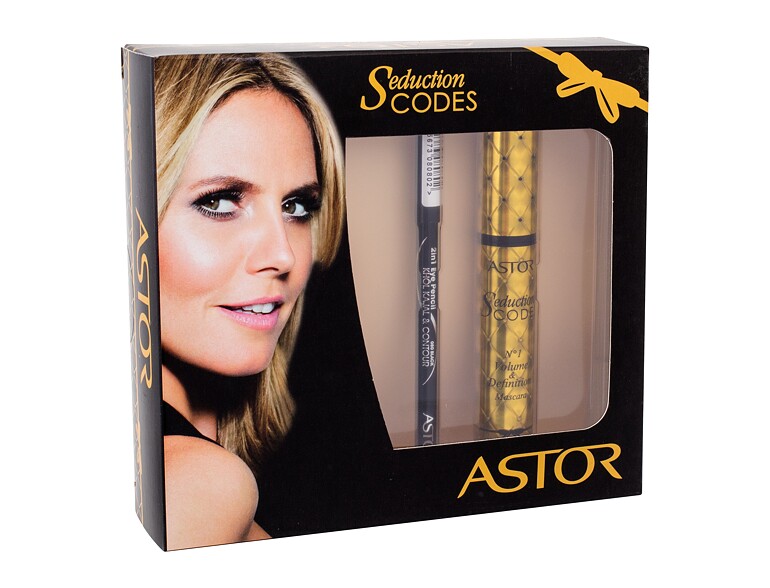 Mascara ASTOR Seduction Codes No1 Volume & Definition 10,5 ml Black Beschädigte Schachtel Sets