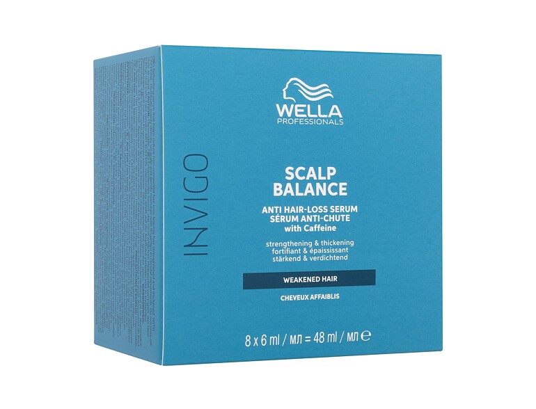 Mittel gegen Haarausfall Wella Professionals Invigo Scalp Balance Anti Hair-Loss Serum 8x6 ml