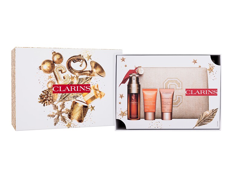 Gesichtsserum Clarins Double Serum & Extra-Firming Ritual 50 ml Sets