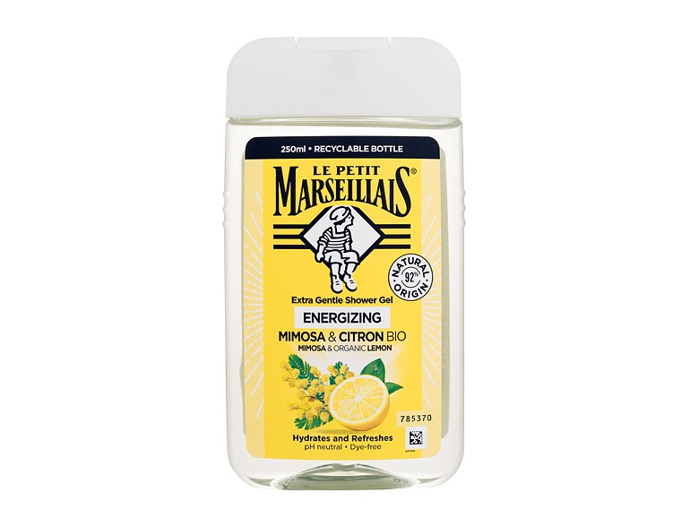 Duschgel Le Petit Marseillais Extra Gentle Shower Gel Mimosa & Bio Lemon 250 ml