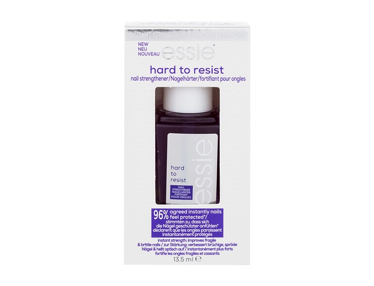 Nagelpflege Essie Hard To Resist Nail Strengthener 13,5 ml Purple Beschädigte Schachtel