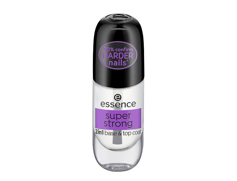 Smalto per le unghie Essence Super Strong 2in1 Base & Top Coat 8 ml