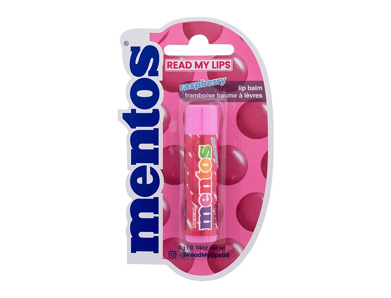 Lippenbalsam Read My Lips Mentos Raspberry Lip Balm 4 g