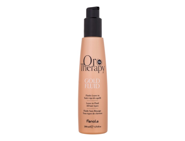 Spray curativo per i capelli Fanola Oro Therapy 24K Gold Fluid 200 ml