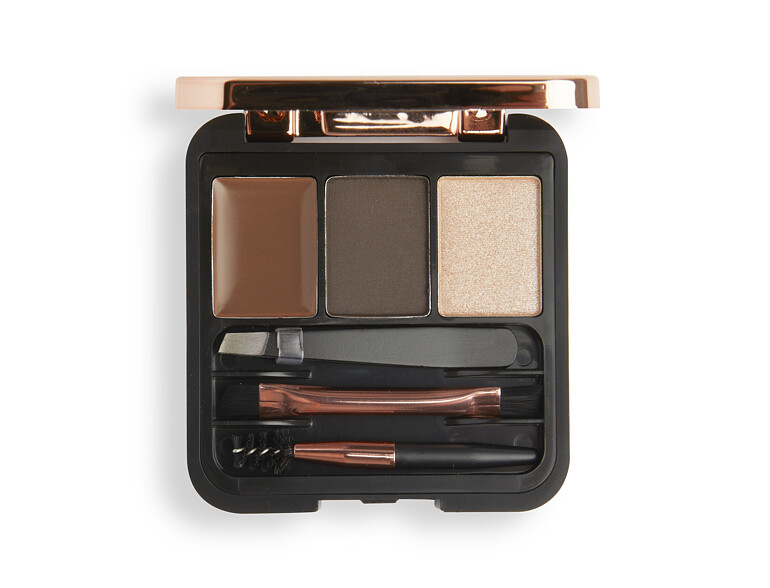 Augenbrauensets Makeup Revolution London Brow Sculpt Kit 2,2 g Dark Brown