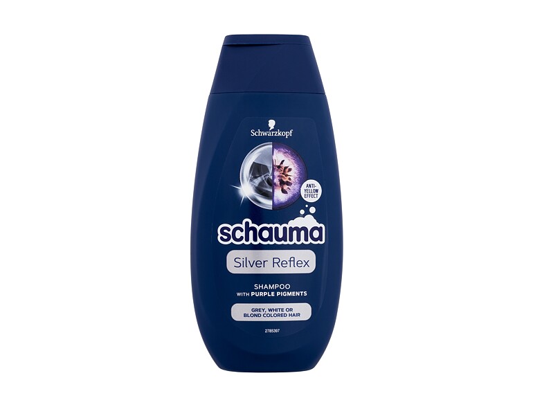 Shampoo Schwarzkopf Schauma Silver Reflex Shampoo 250 ml Beschädigtes Flakon