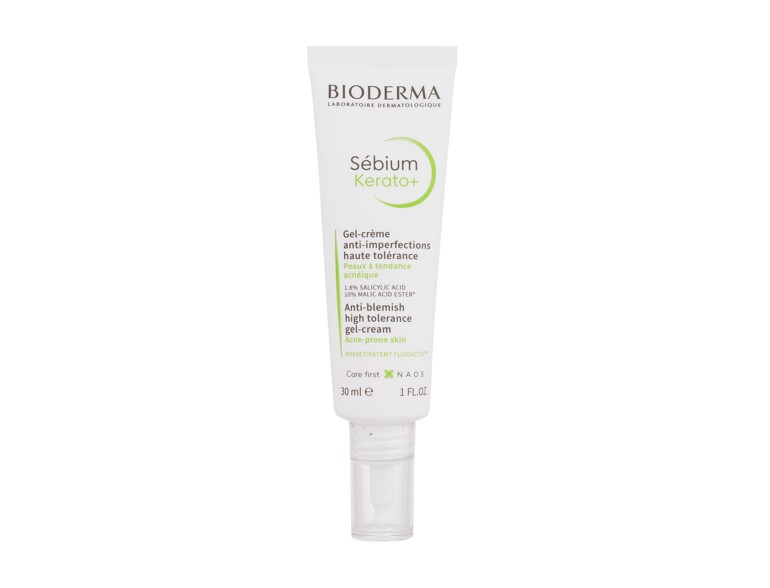 Tagescreme BIODERMA Sébium Kerato+ Anti-Blemish High Tolerance Gel-Cream 30 ml Beschädigte Schachtel