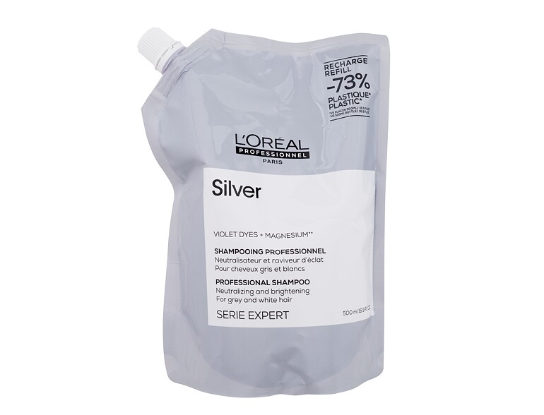 Shampoo L'Oréal Professionnel Silver Professional Shampoo Nachfüllung 500 ml