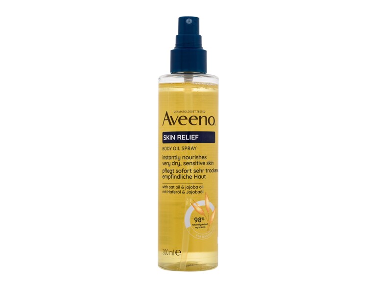 Körperöl Aveeno Skin Relief Body Oil Spray 200 ml Beschädigtes Flakon