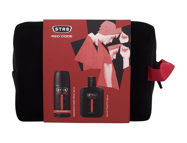 Eau de Toilette STR8 Red Code 100 ml Beschädigte Verpackung Sets