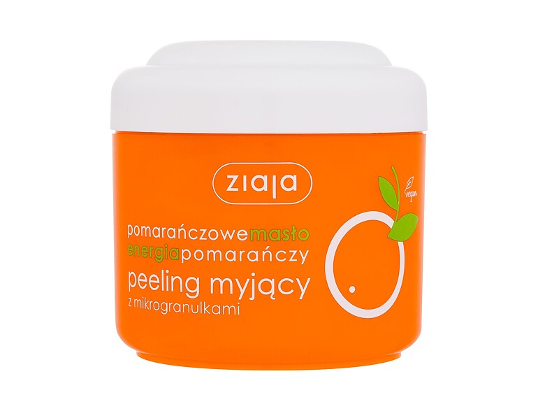 Körperpeeling Ziaja Orange Butter Washing Scrub 200 ml Beschädigtes Flakon