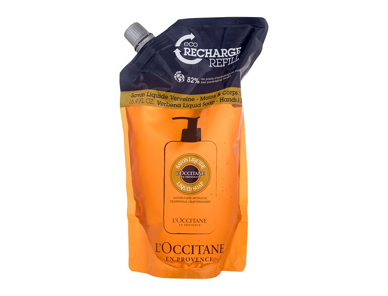 Flüssigseife L'Occitane Verveine (Verbena) Liquid Soap Nachfüllung 500 ml
