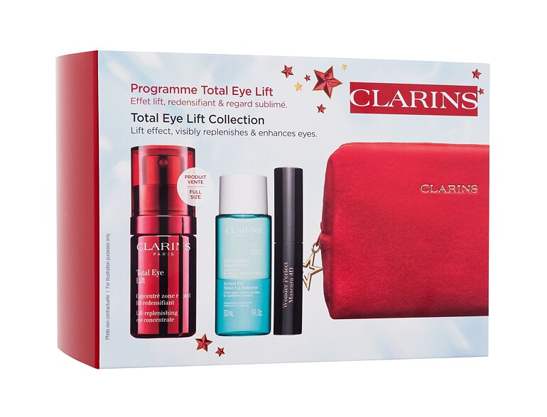 Augencreme Clarins Total Eye Lift Collection 15 ml Beschädigte Schachtel Sets