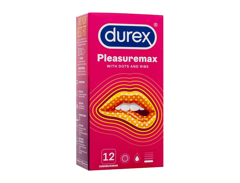 Kondom Durex Pleasuremax 12 St. Beschädigte Schachtel