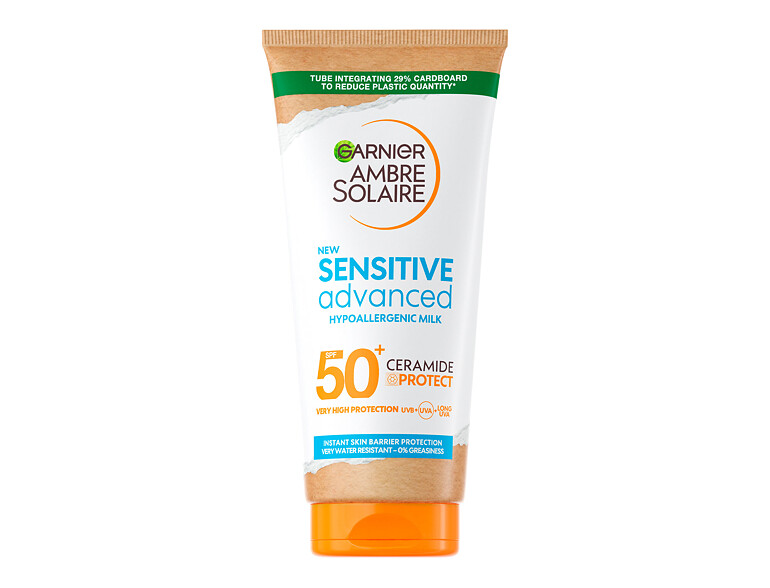 Sonnenschutz Garnier Ambre Solaire Sensitive Advanced Hypoallergenic Milk SPF50+ 175 ml