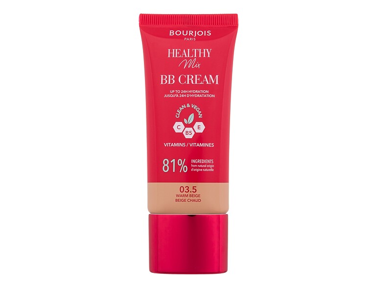 BB Creme BOURJOIS Paris Healthy Mix Clean & Vegan BB Cream 30 ml 03.5 Warm Beige