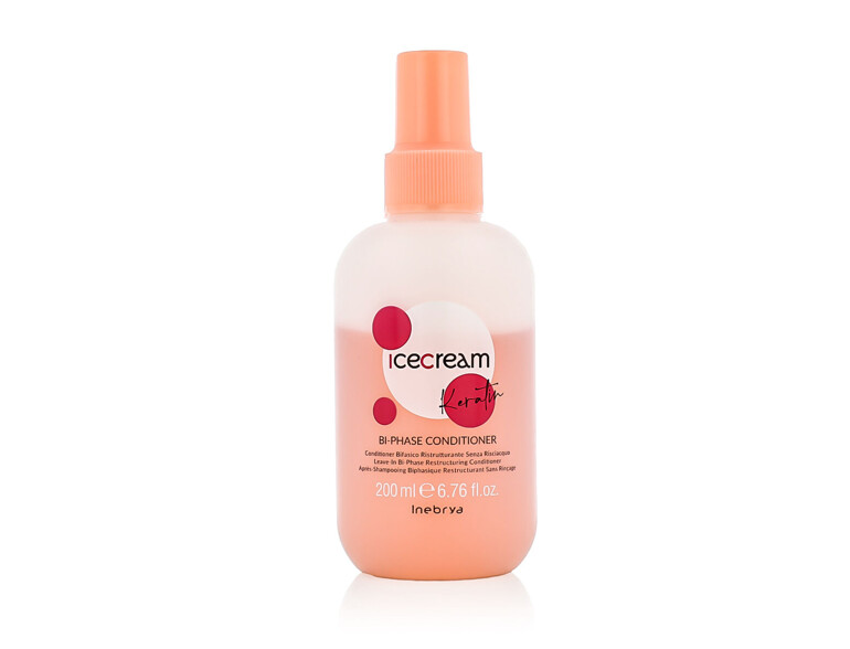 Conditioner Inebrya Ice Cream Keratin Bi-Phase Conditioner 200 ml
