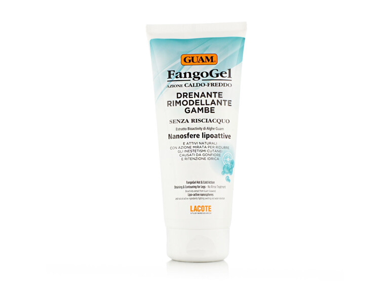 Zur Verschlankung und Straffung Guam FangoGel Draining Remodeling Legs 200 ml