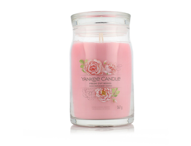 Duftkerze Yankee Candle Signature Fresh Cut Roses 567 g