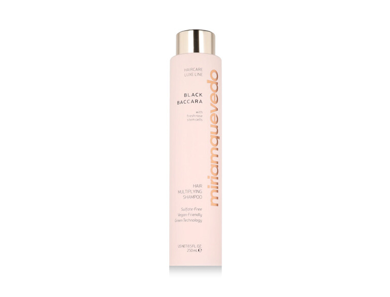 Shampoo Miriam Quevedo Black Baccara Hair Multiplying Shampoo 250 ml