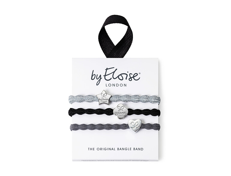 Haargummi By Eloise London Bangle Set Stylish Silver 1 St.