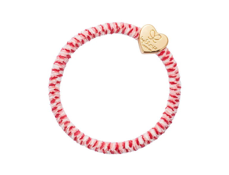 Haargummi By Eloise London Velvet Gold Heart 1 St. Raspberry Ripple