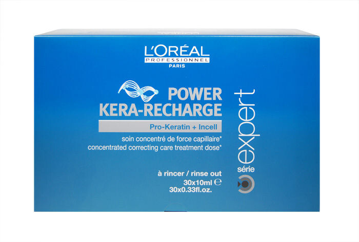 Haarserum L'Oréal Professionnel Série Expert Pro-Keratin Refill Power Kera-Recharge 30x10 ml Beschädigte Schachtel