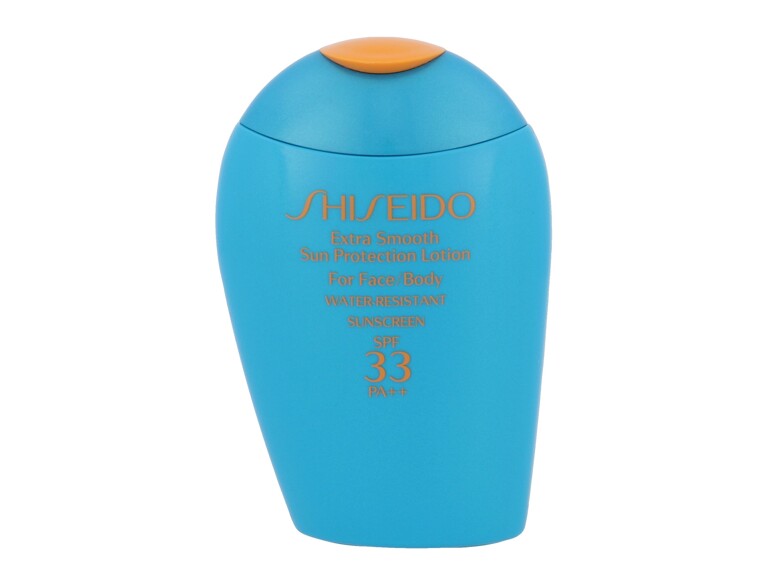 Protezione solare viso Shiseido Extra Smooth Sun Protection SPF33 100 ml Tester
