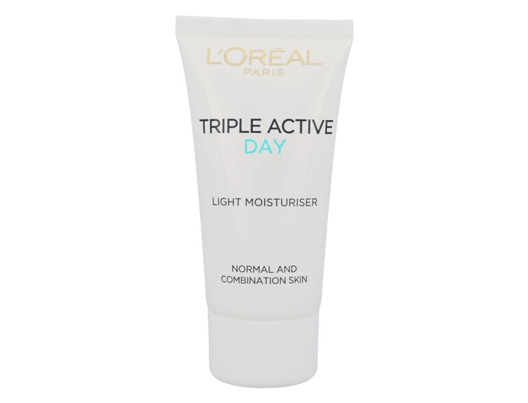 Crème de jour L'Oréal Paris Triple Active Light Moisturiser 50 ml