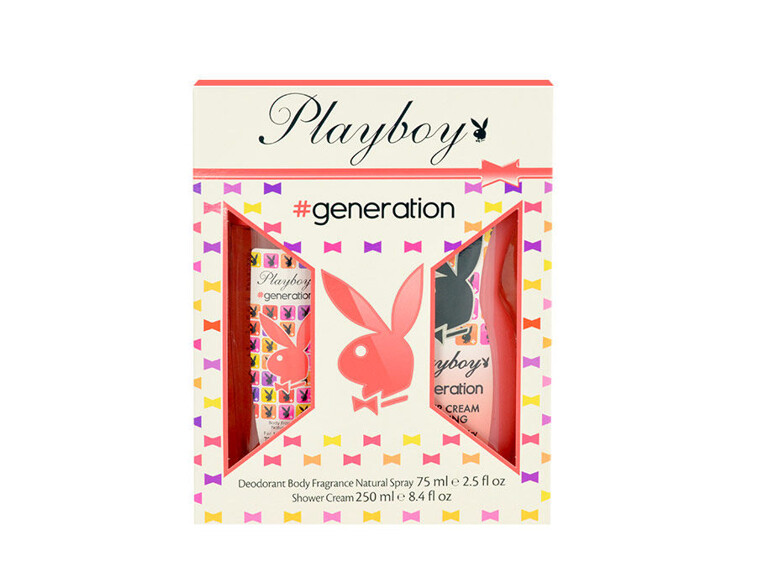 Deodorante Playboy Generation For Her 75 ml scatola danneggiata Sets