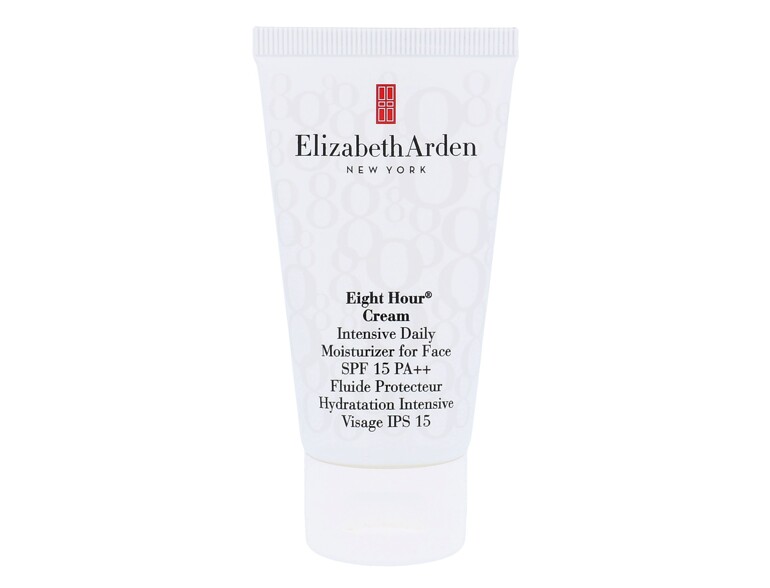 Tagescreme Elizabeth Arden Eight Hour Cream Intesive Daily Moisturizer SPF15 49 g Beschädigte Schachtel