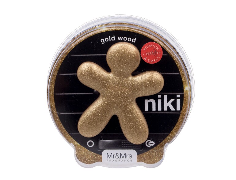 Parfum voiture Mr&Mrs Fragrance Niki Gold Wood 1 St.
