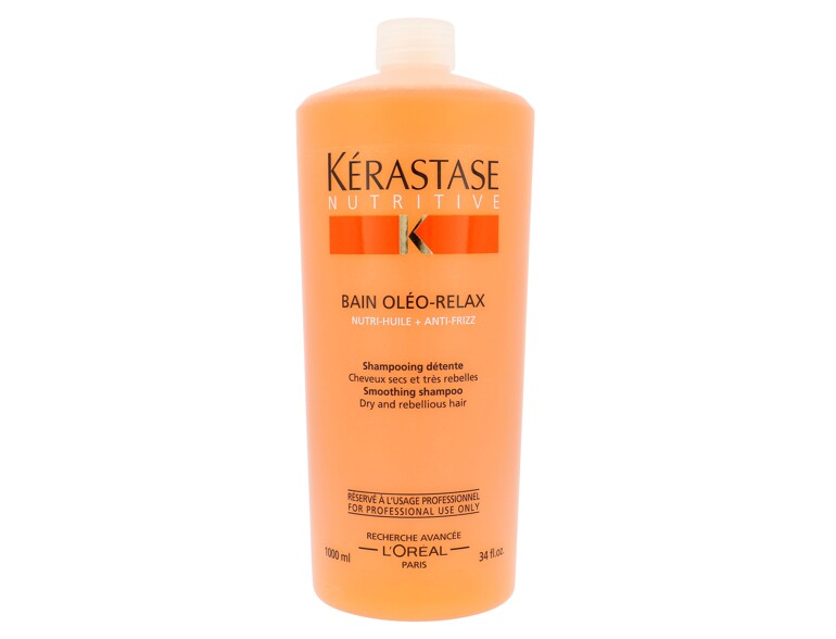 Shampooing Kérastase Nutritive Bain Oléo-Relax 1000 ml flacon endommagé