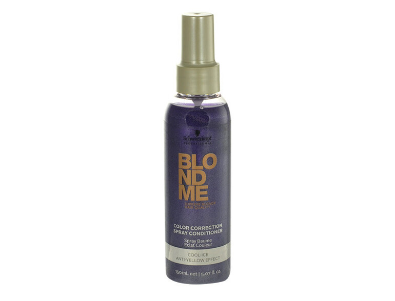 Conditioner Schwarzkopf Professional Blond Me Color Correction Spray 150 ml Beschädigtes Flakon