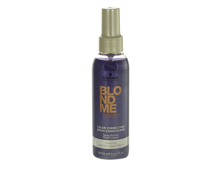 Balsamo per capelli Schwarzkopf Professional Blond Me Color Correction Spray 150 ml flacone danneggi