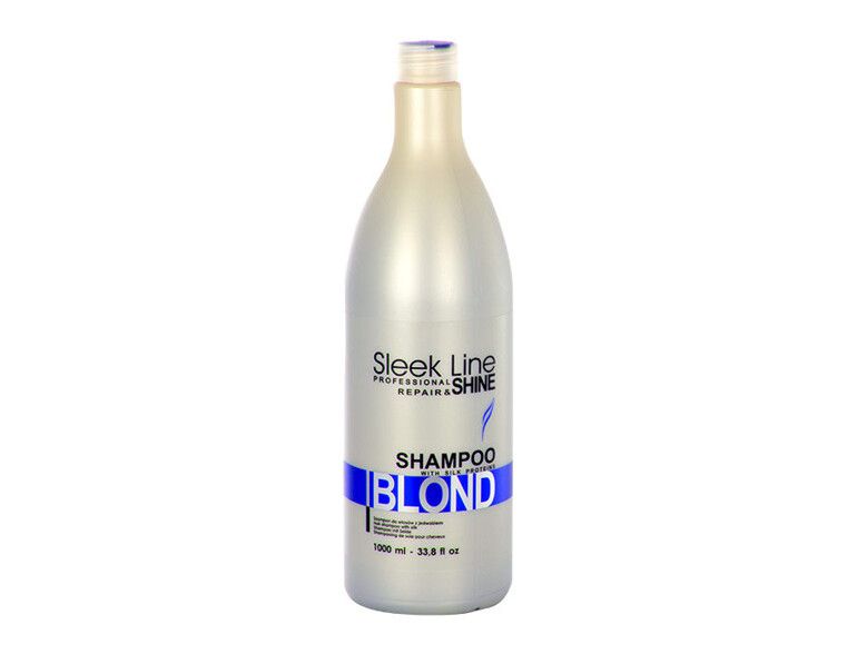 Shampooing Stapiz Sleek Line Blond 1000 ml flacon endommagé