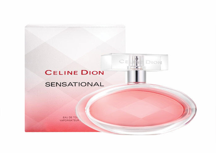 Eau de toilette Céline Dion Sensational 15 ml boîte endommagée