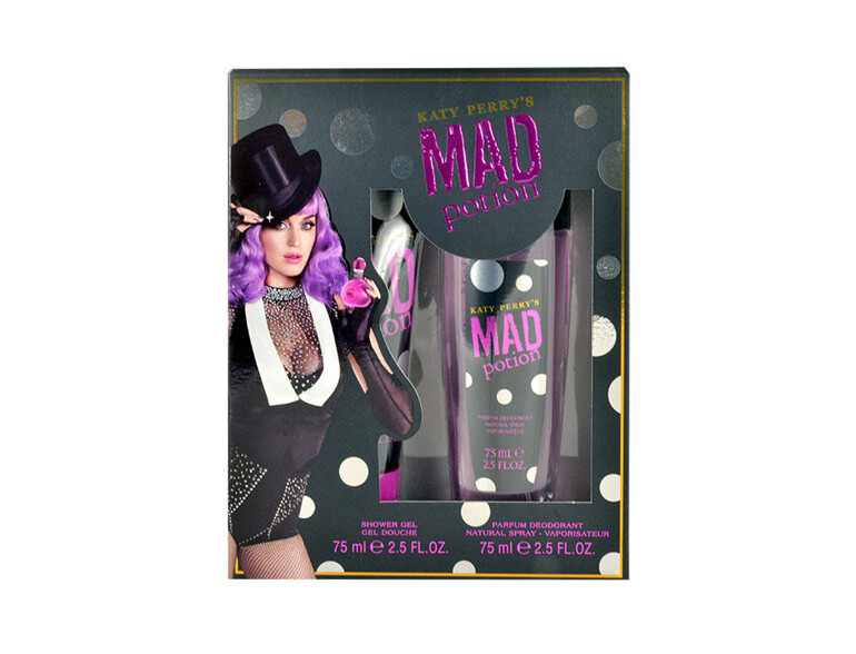 Deodorant Katy Perry Katy Perry´s Mad Potion 75 ml Beschädigte Schachtel Sets