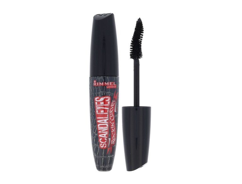 Mascara Rimmel London Scandal Eyes Rockin Curves 12 ml 003 Extreme Black