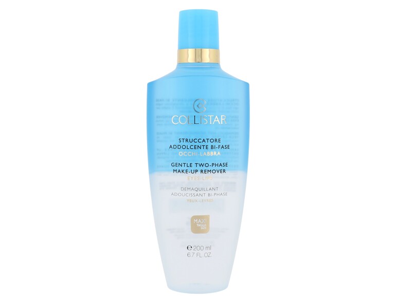 Augen-Make-up-Entferner Collistar Gentle Two Phase Make-Up Remover Eyes-Lips 200 ml