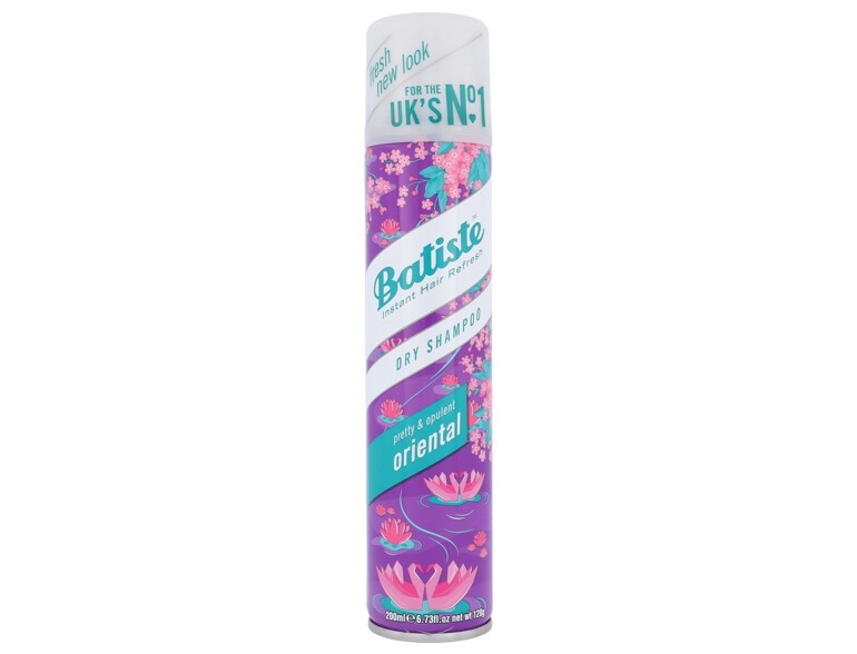 Shampooing sec Batiste Oriental 200 ml flacon endommagé