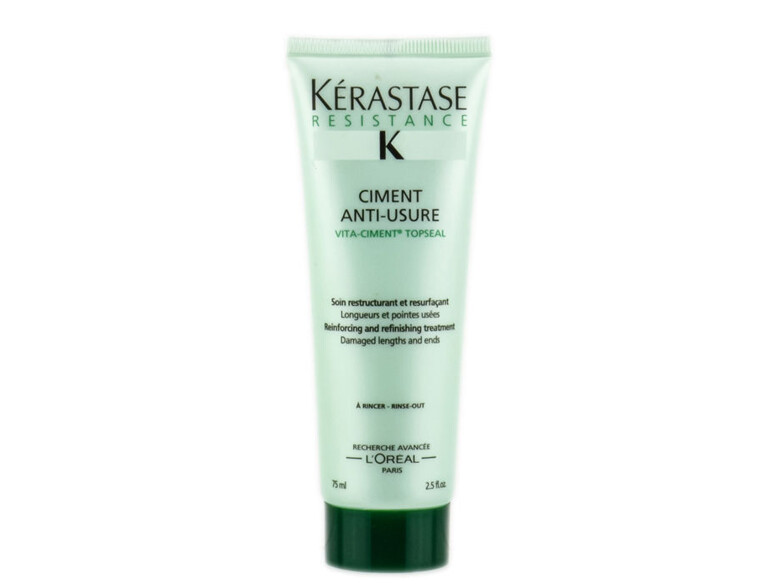 Baume et soin des cheveux Kérastase Résistance Ciment Anti Usure 1000 ml flacon endommagé