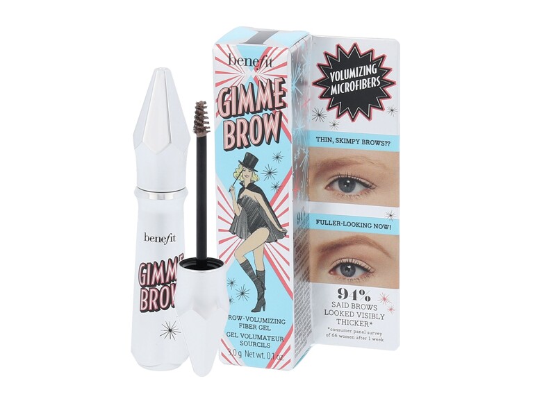 Augenbrauengel und -pomade Benefit Gimme Brow+ 3 g 01 Light