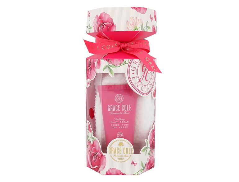 Fußcreme Grace Cole Romantic Rose 50 ml Sets
